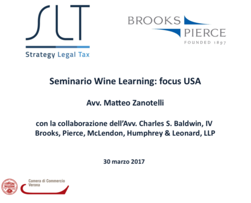 seminario wine learning focus USA