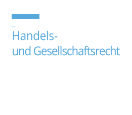 handels und gesellschaftrechts