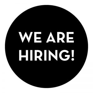 We are hiring