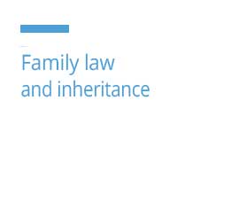 Family law and inheritance